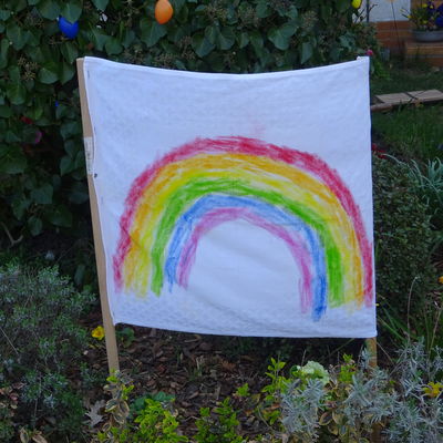 Bild vergr&ouml;&szlig;ern: Corona-Regenbogen