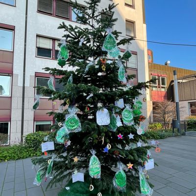 Bild vergr&ouml;&szlig;ern: Baum schmücken 3