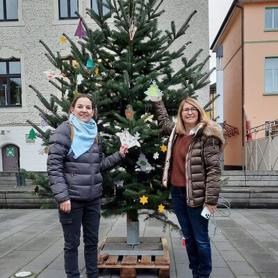 Weihnachtsbaum in Hilden