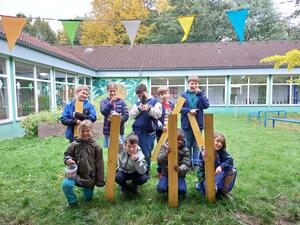 Bild vergr&ouml;&szlig;ern: Kinder der Garten AG