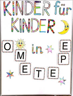 Bild vergr&ouml;&szlig;ern: Kinder sammeln für Ometepe