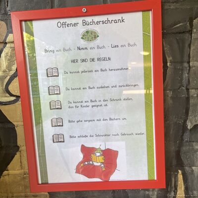 Bild vergr&ouml;&szlig;ern: Regeln Bücherschrank
