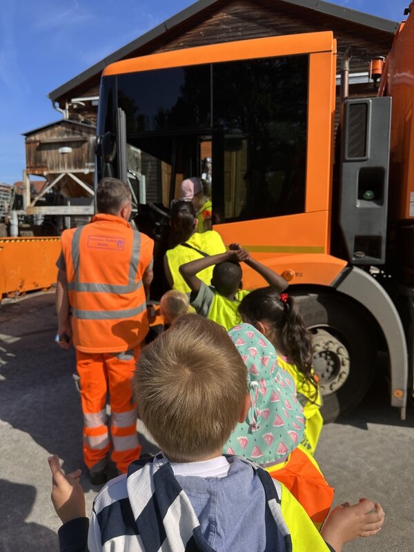 Ausflug zum Recyclinghof