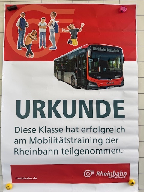 Busschule Plakat