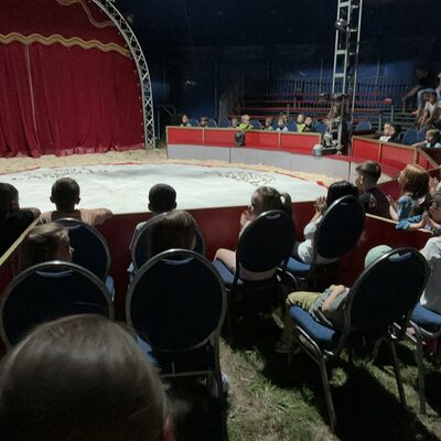 Bild vergr&ouml;&szlig;ern: Zirkus stellt sich vor Fotos: Dengel