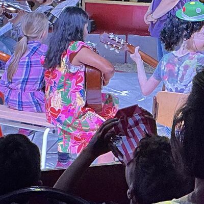 Bild vergr&ouml;&szlig;ern: Übende Kinder und Bunter Abend Fotos: Dengel