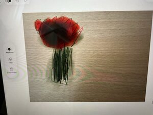 Bild vergr&ouml;&szlig;ern: Fotoübermalungen_Ergebnisse Klasse 2_DENGEL