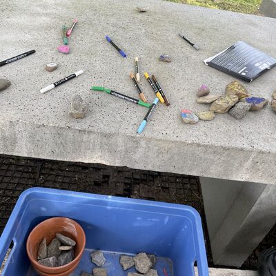 Bild vergr&ouml;&szlig;ern: Grünes Klassenzimmer mit Speilangeboten_Dengel
