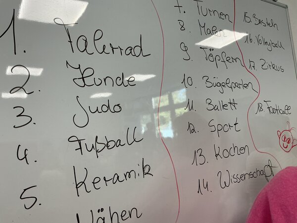 Bild vergr&ouml;&szlig;ern: AG wünsche der Kinder